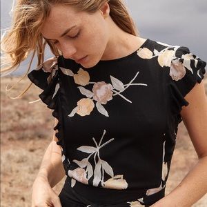 Christy Dawn Quinn Dress in Night Tulip xs EUC